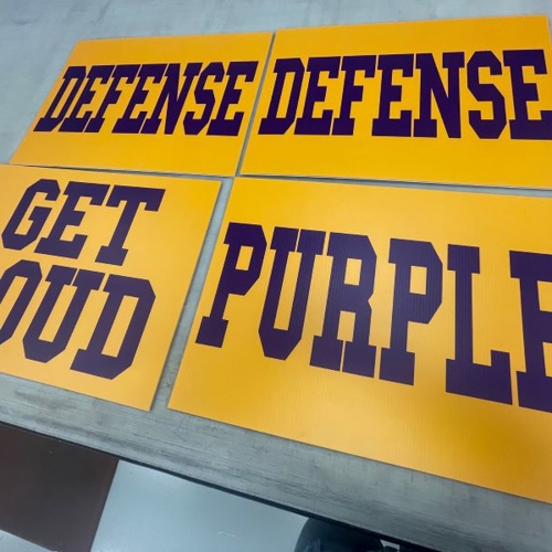 Athletic Signage